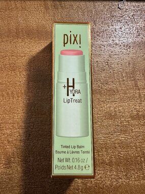 Pixi +Hydra Lip Treat Tinted Lip Balm Color Peach-y New In Box Ready to Ship!!!